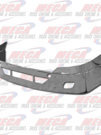 VALLEY CHROME BUMPER FL CASCADIA 18'' CHROME W/ TOW, STEP & OEM FOG HLS