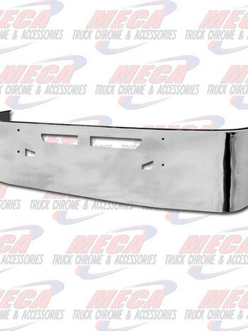 VALLEY CHROME BUMPER KW T660 20'' S/S TOW HOLE & VENT HOLE