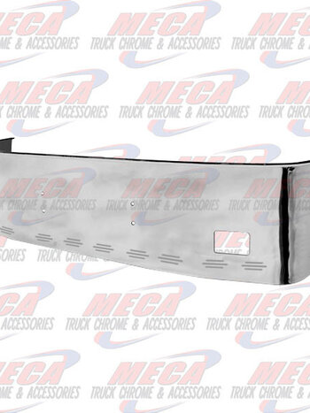 VALLEY CHROME BUMPER FL CTRY 22'' SS W/ FOG & 11 BB LTS 96-04