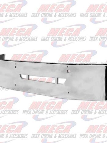 VALLEY CHROME BUMPER FL CENTURY & COLUMBIA 20'' S/S 2008+ TOW, STEP, replaces stainless clad oem bumpers only, brackets included