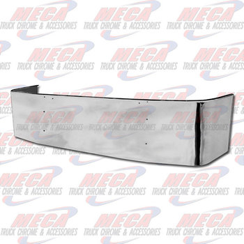 VALLEY CHROME BUMPER FL CENTURY 2005-2007 & COLUMBIA 1999-2007 18'' S/S PLAIN, BRACKETS INCLUDED