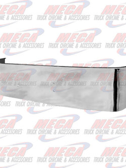 VALLEY CHROME BUMPER FL CENTURY 1996-2004 18'' S/S PLAIN BRACKETS INCLUDED