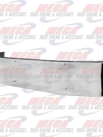 VALLEY CHROME BUMPER FL CENTURY & COLUMBIA 20'' S/S 2008+ PLAIN, replaces stainless clad oem bumpers only, brackets included