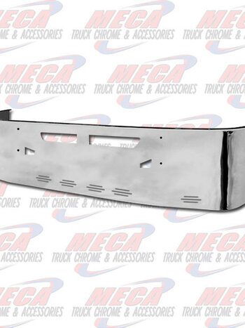 VALLEY CHROME CHROME BUMPER KW T660 20'' S/S TOW VENT & 6 BB LTS