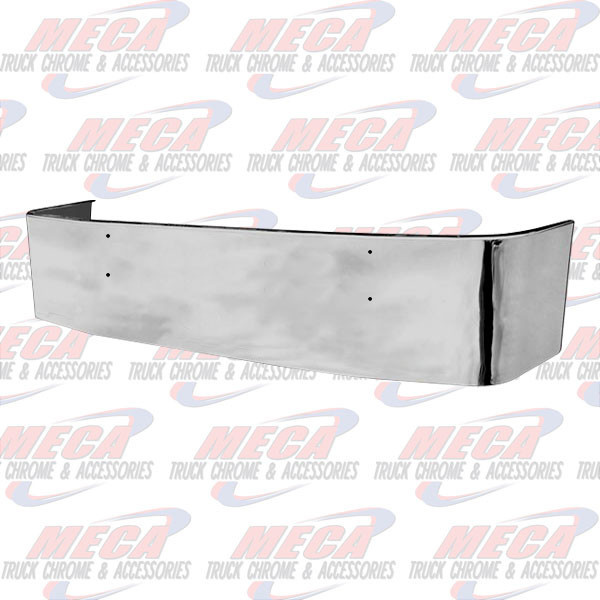 VALLEY CHROME BUMPER KW T660 20'' CHROME TOW, VENT & FOG LT HOLES