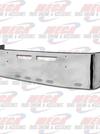 VALLEY CHROME BUMPER KW T660 22'' SS VENT HLS & 8  BB LTS