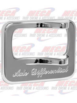 PLATE GUARD PB 2001+ 'AXLE DIFF' MOLDED IN SCR