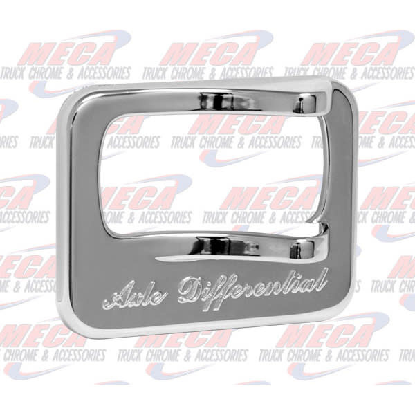 PLATE GUARD PB 2001+ 'AXLE DIFF' MOLDED IN SCR