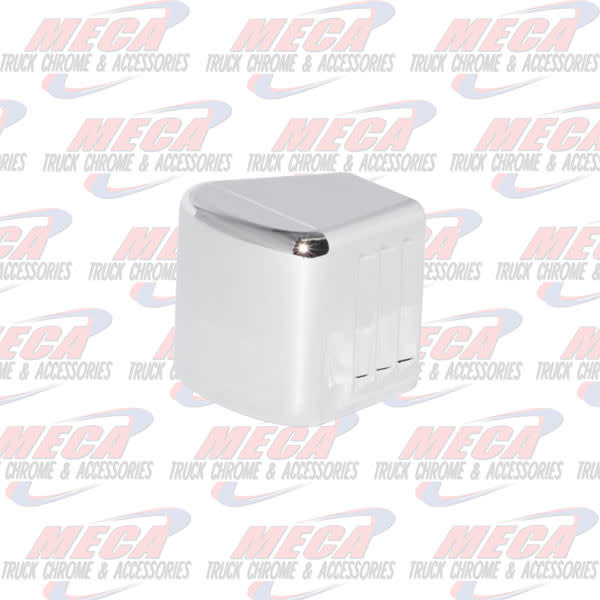 A/C SLIDES KNOBS  3-PACK FL PB KW