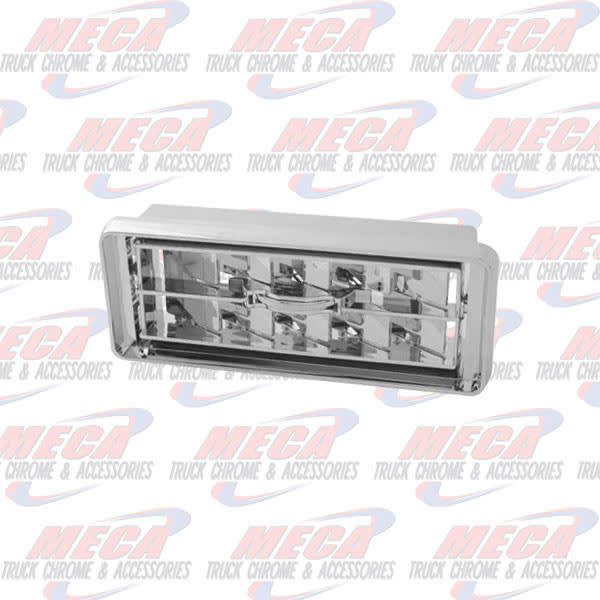 A/C VENT KW CENTER CHROMED