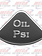 GAUGE PLATE KW OIL PSI EMBLEM