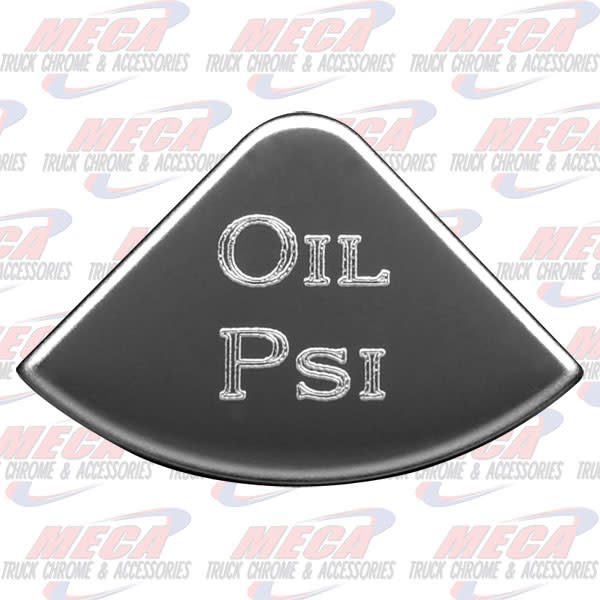 GAUGE PLATE KW OIL PSI EMBLEM