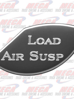 GAUGE PLATE KW LOAD AIR SUSPENSION EMBLEM