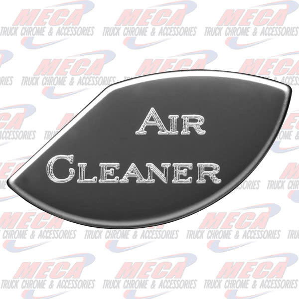 GAUGE PLATE KW AIR CLEANE CLEANER EMBLEM