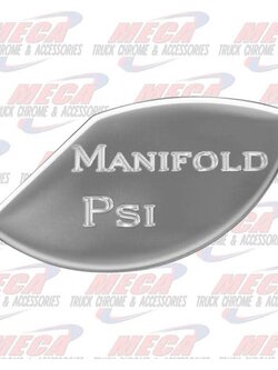 GAUGE PLATE KW MANIFOLD PSI EMBLEM