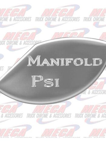 GAUGE PLATE KW MANIFOLD PSI EMBLEM