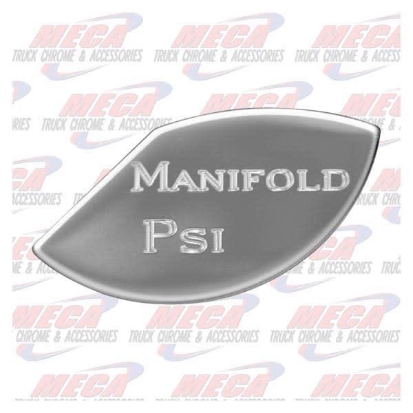 GAUGE PLATE KW MANIFOLD PSI EMBLEM