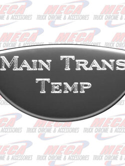 GAUGE PLATE KW MAIN TRANS TEMPERATURE EMBLEM