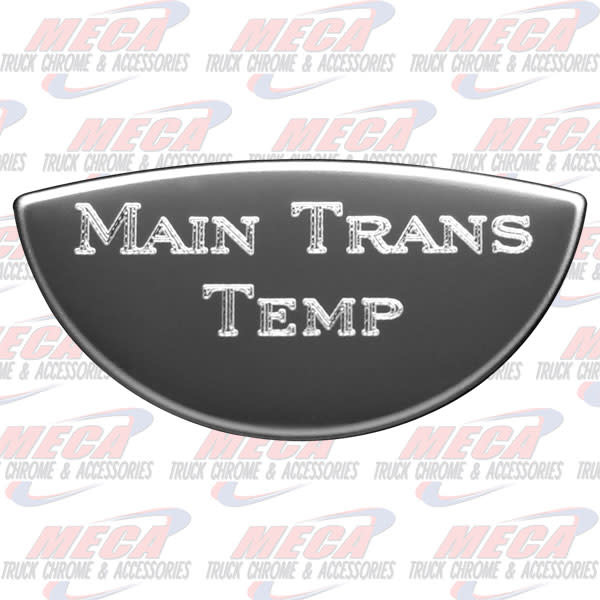 GAUGE PLATE KW MAIN TRANS TEMPERATURE EMBLEM