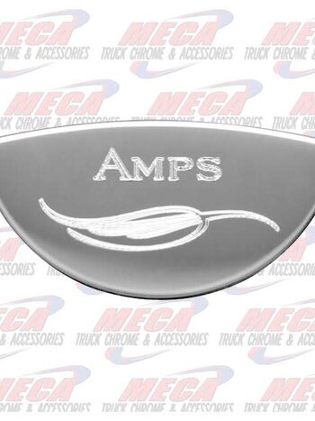 GAUGE PLATE KW AMPERAGE EMBLEM