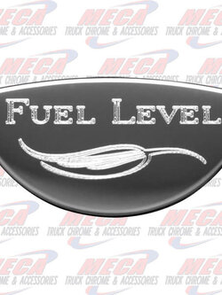 GAUGE PLATE KW FUEL LEVEL EMBLEM