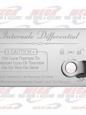 PLATE GUARD AXLE DIFFERENTIAL