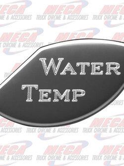 GAUGE PLATE KW WATER TEMP SMALL EMBLEM