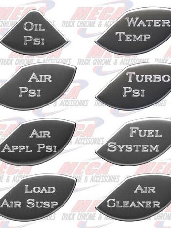 GAUGE PLATE KW PACK A EMBLEM