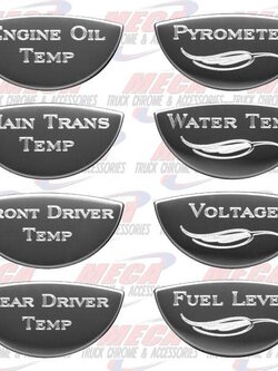 GAUGE PLATE KW PACK B EMBLEM