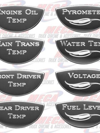 GAUGE PLATE KW PACK B EMBLEM