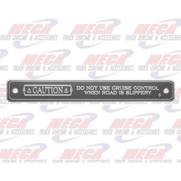 PLATE CRUISE CONTROL