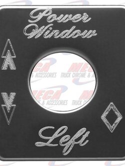 PLATE POWER WINDOW LEFT PB