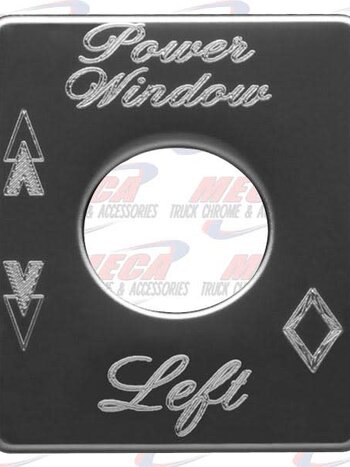 PLATE POWER WINDOW LEFT PB