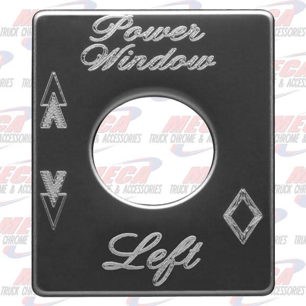 PLATE POWER WINDOW LEFT PB