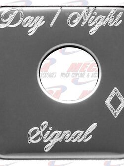 PLATE SIGNAL LIGHTS PB
