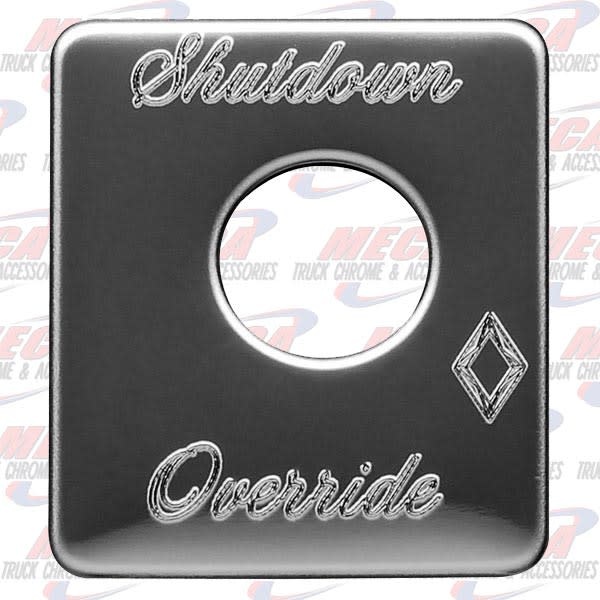 PLATE SHUTDOWN OVERRIDE
