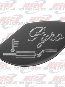GAUGE PLATE PB PYRO EMBLEM