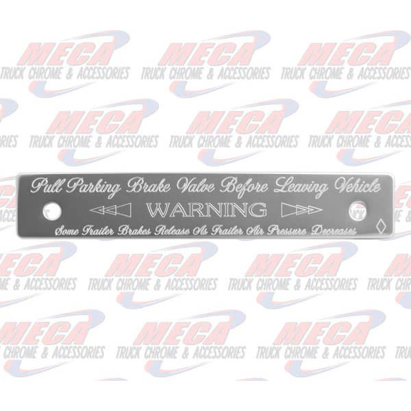 PARKING BRAKE CONTROL STATEMENT PB