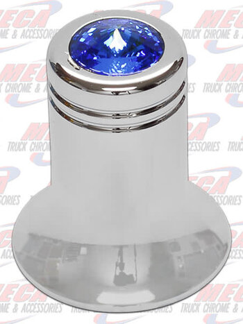 CB CHANNEL KNOB BLUE WIDE BOTTOM