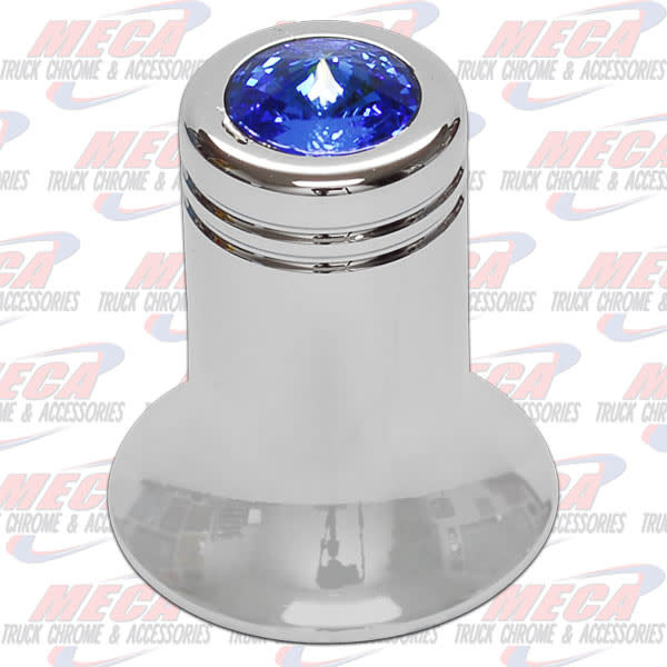 CB CHANNEL KNOB BLUE WIDE BOTTOM