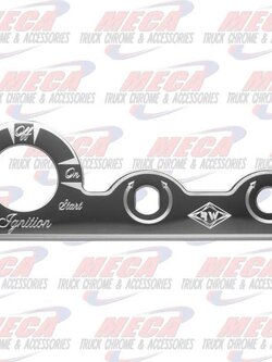 WIPER DIMMER & IGN SW PLATE - ERGONOMIC DASH