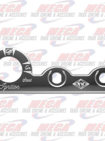 WIPER DIMMER & IGN SW PLATE - ERGONOMIC DASH