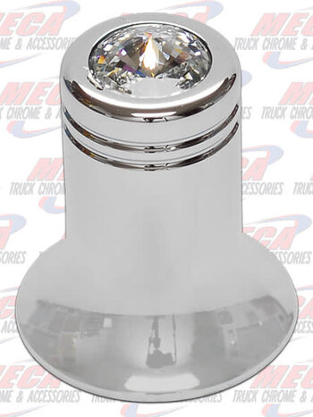CB CHANNEL KNOB CLEAR WIDE BOTTOM