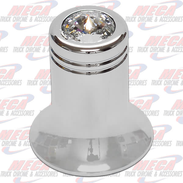 CB CHANNEL KNOB CLEAR WIDE BOTTOM