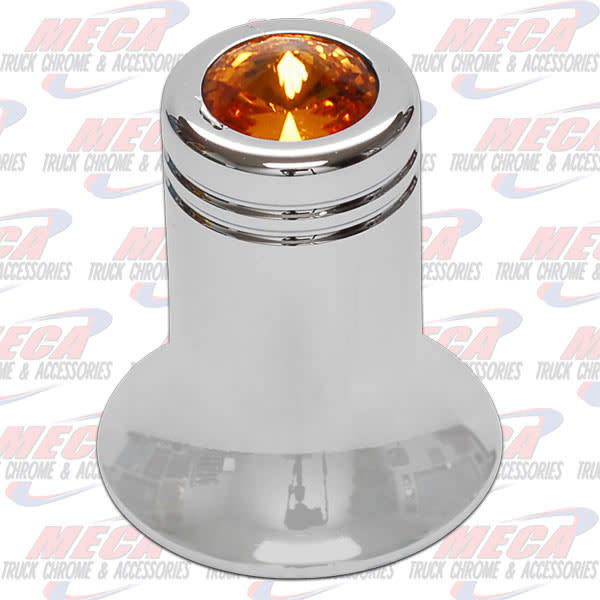 CB CHANNEL KNOB AMBER WIDE BOTTOM