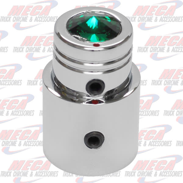 CB ON/OFF KNOB GREEN VOLUME/SQUELCH 2 PC KNOB