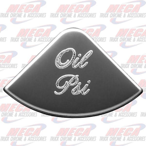GAUGE PLATE PB OIL PSI EMBLEM
