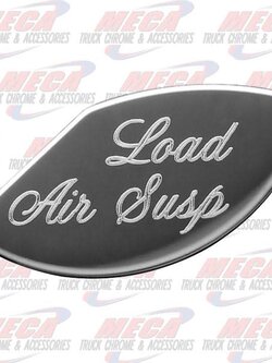 GAUGE PLATE PB LOAD AIR SUSPENSION EMBLEM