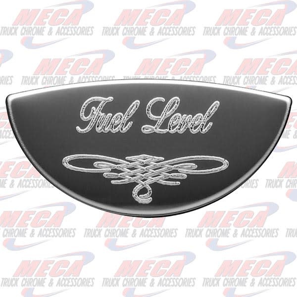 GAUGE PLATE PB FUEL LEVEL EMBLEM 1/2 MOON