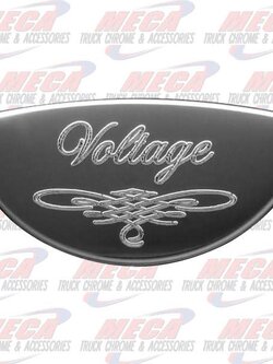 GAUGE PLATE PB VOLTAGE EMBLEM